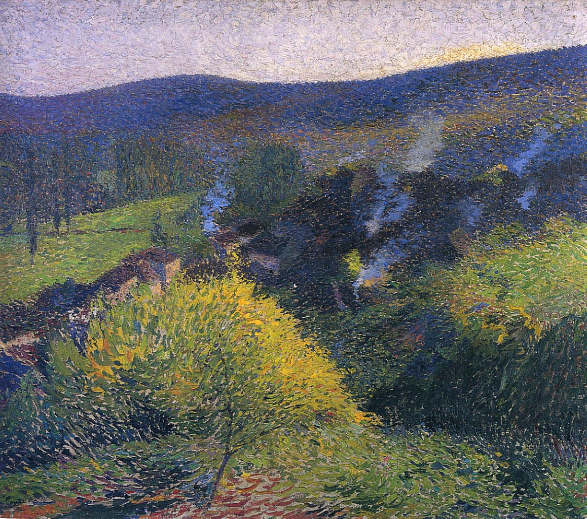 Night at the Chaumier by Henri Martin