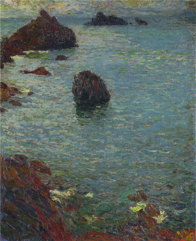 Recifs by Henri Martin