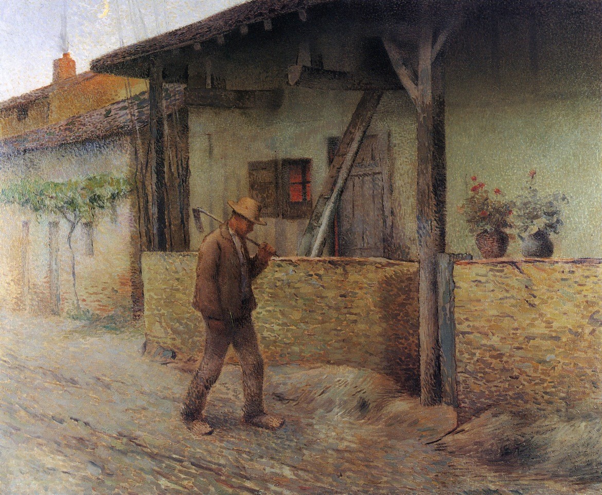 Return from the Fields by Henri Martin