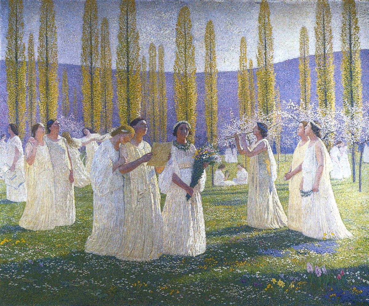 Study for the Champs Elysees by Henri Martin