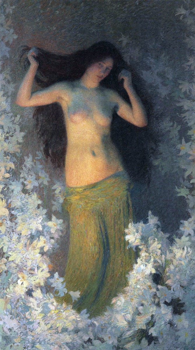 The Beauty by Henri Martin