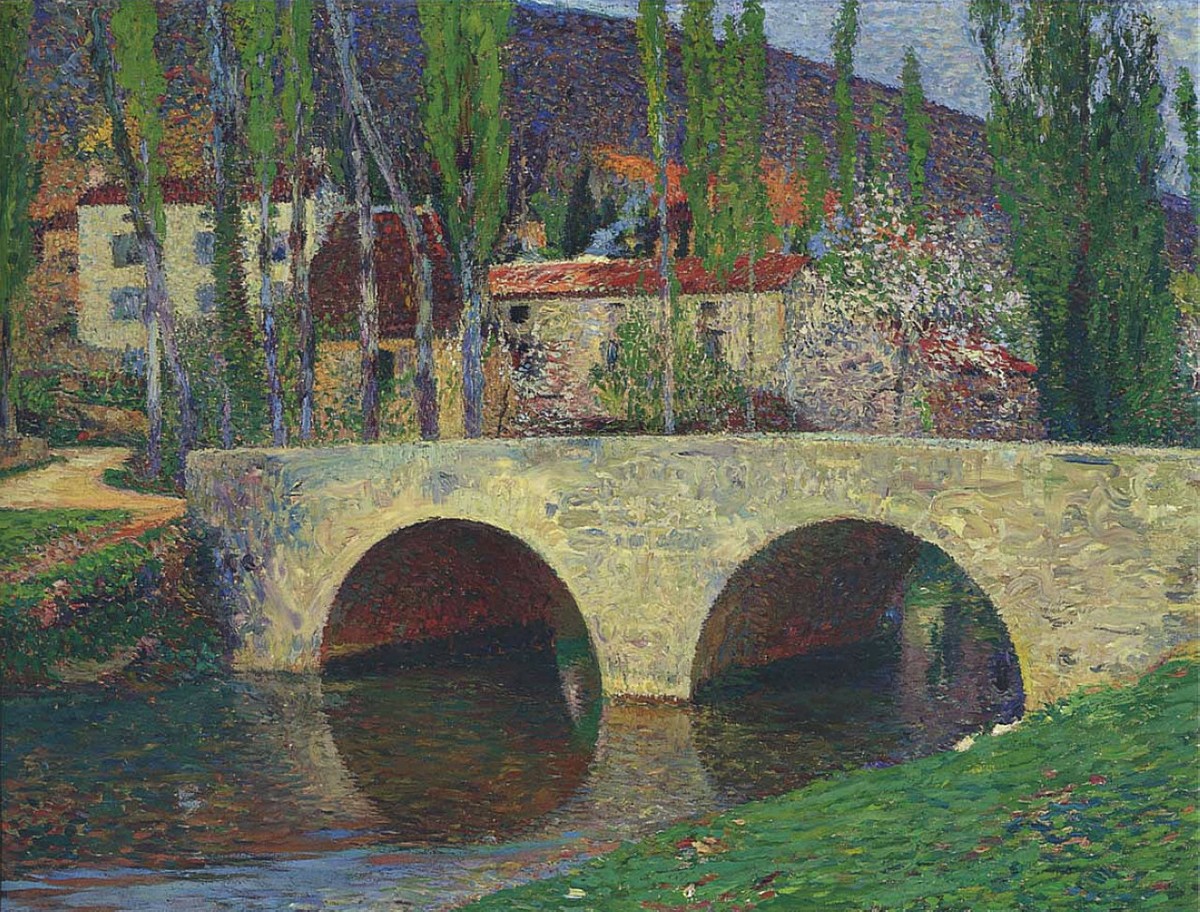The Bridge at Labastide du Vert by Henri Martin