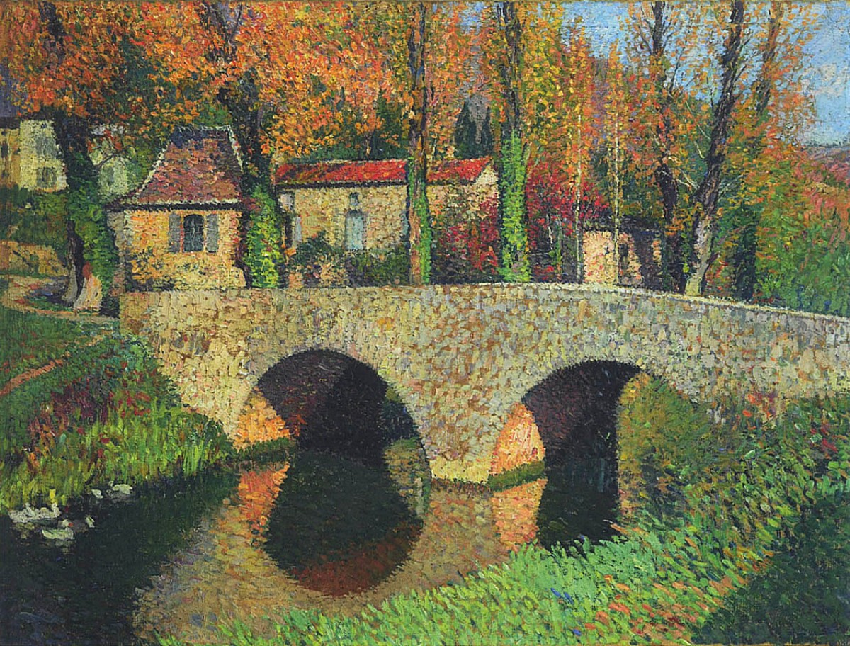 The Bridge in Labastide du Vert by Henri Martin
