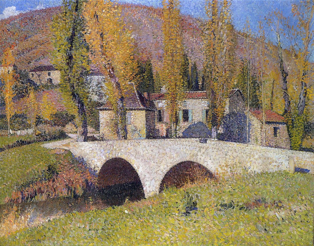 The Bridge in Labastide du Vert by Henri Martin