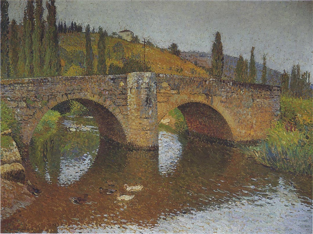 The Bridge in Labastide du Vert by Henri Martin