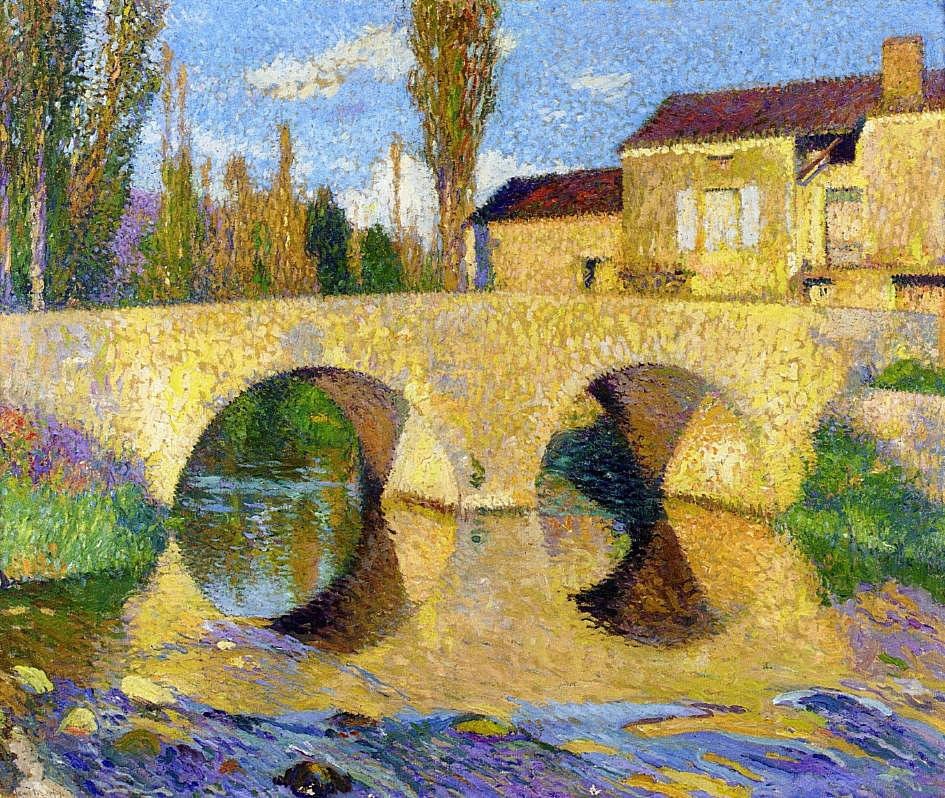 The Bridge of Bastiide-du-Vert by Henri Martin