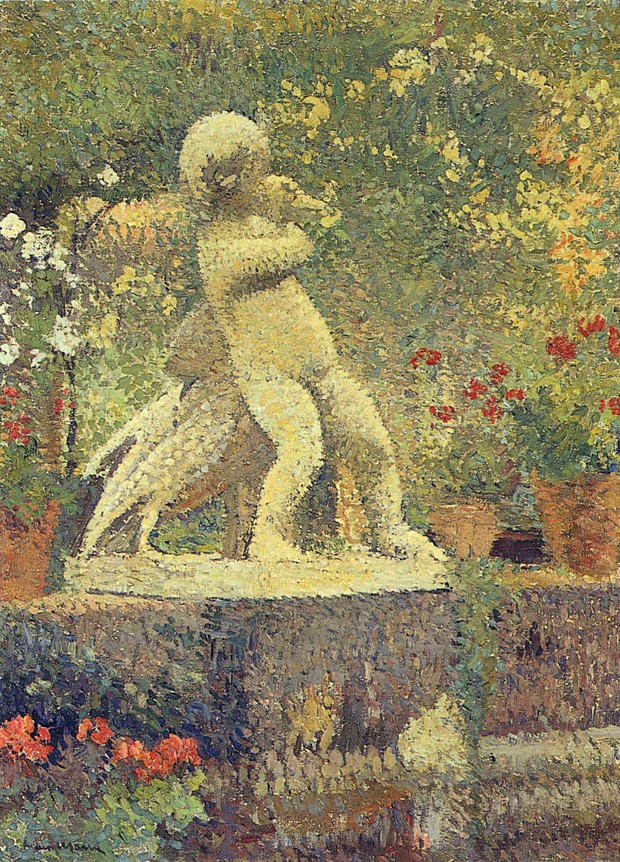 The Child with goose by Henri Martin