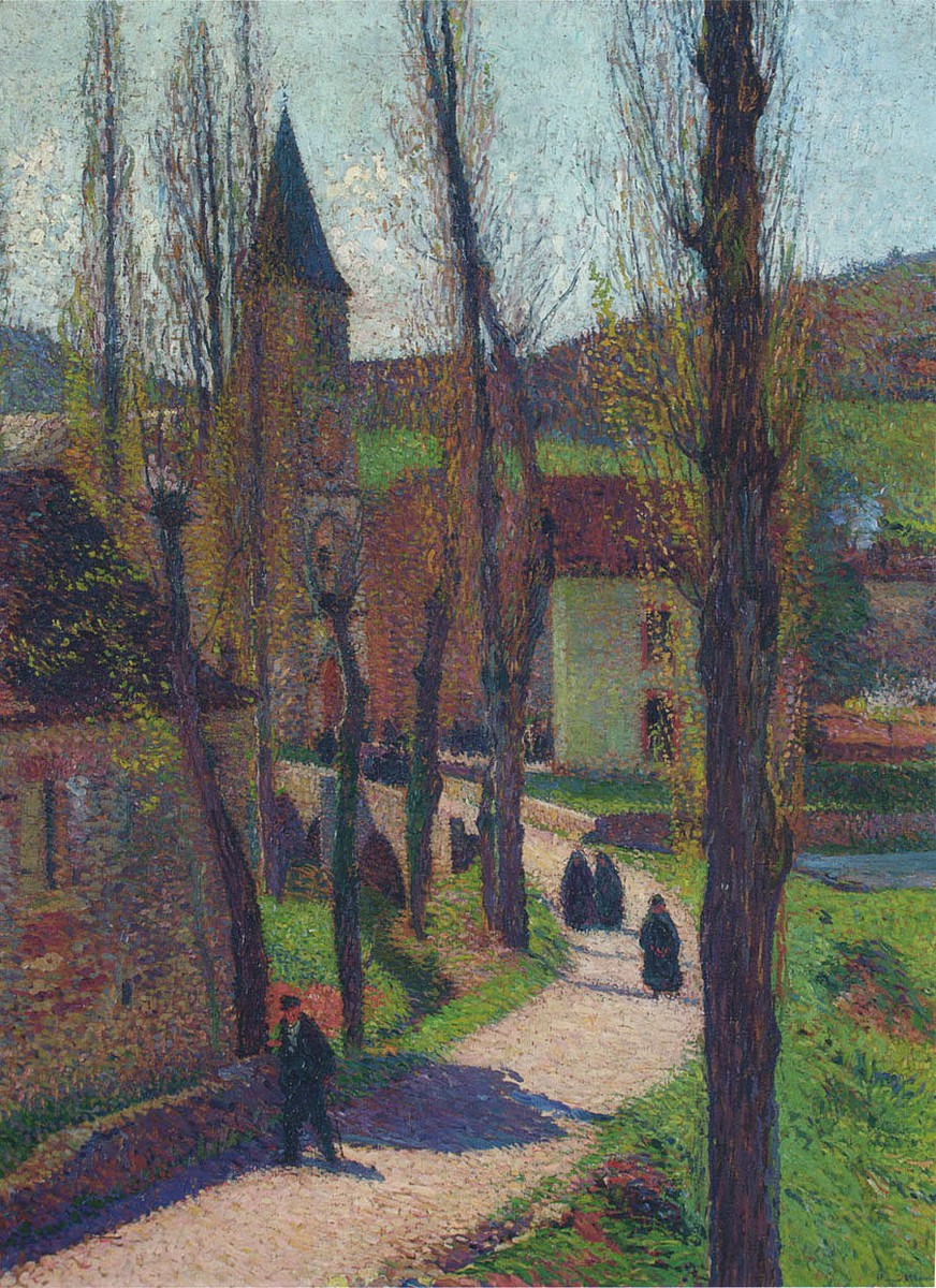 The Church in Labastide du Vert by Henri Martin