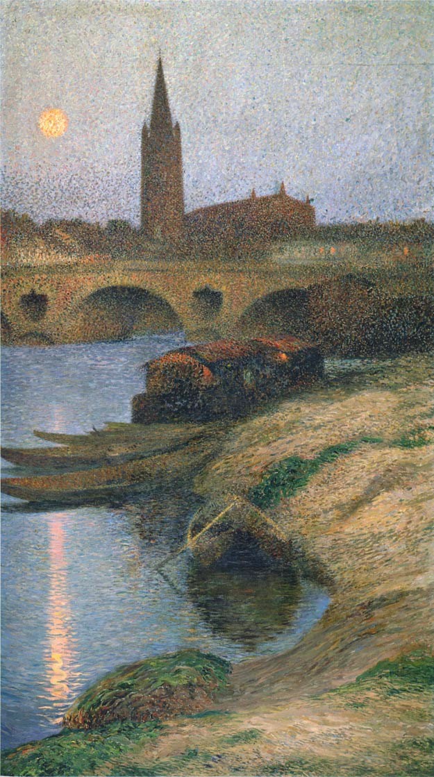 The Church of Dalbade in Toulouse by Henri Martin