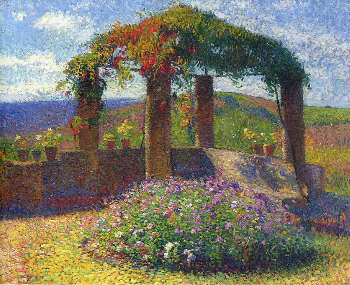 The Gloriette by Henri Martin
