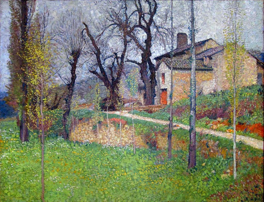 The House of Sabotier by Henri Martin