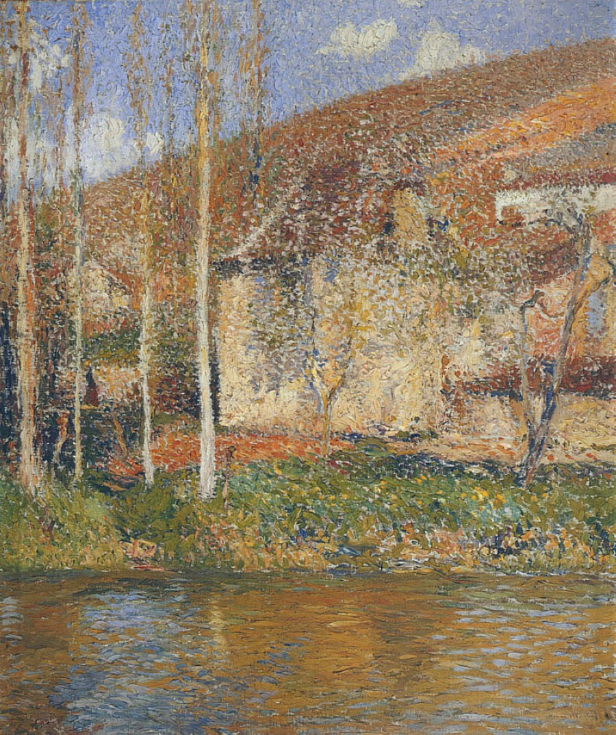 The House on Water by Henri Martin