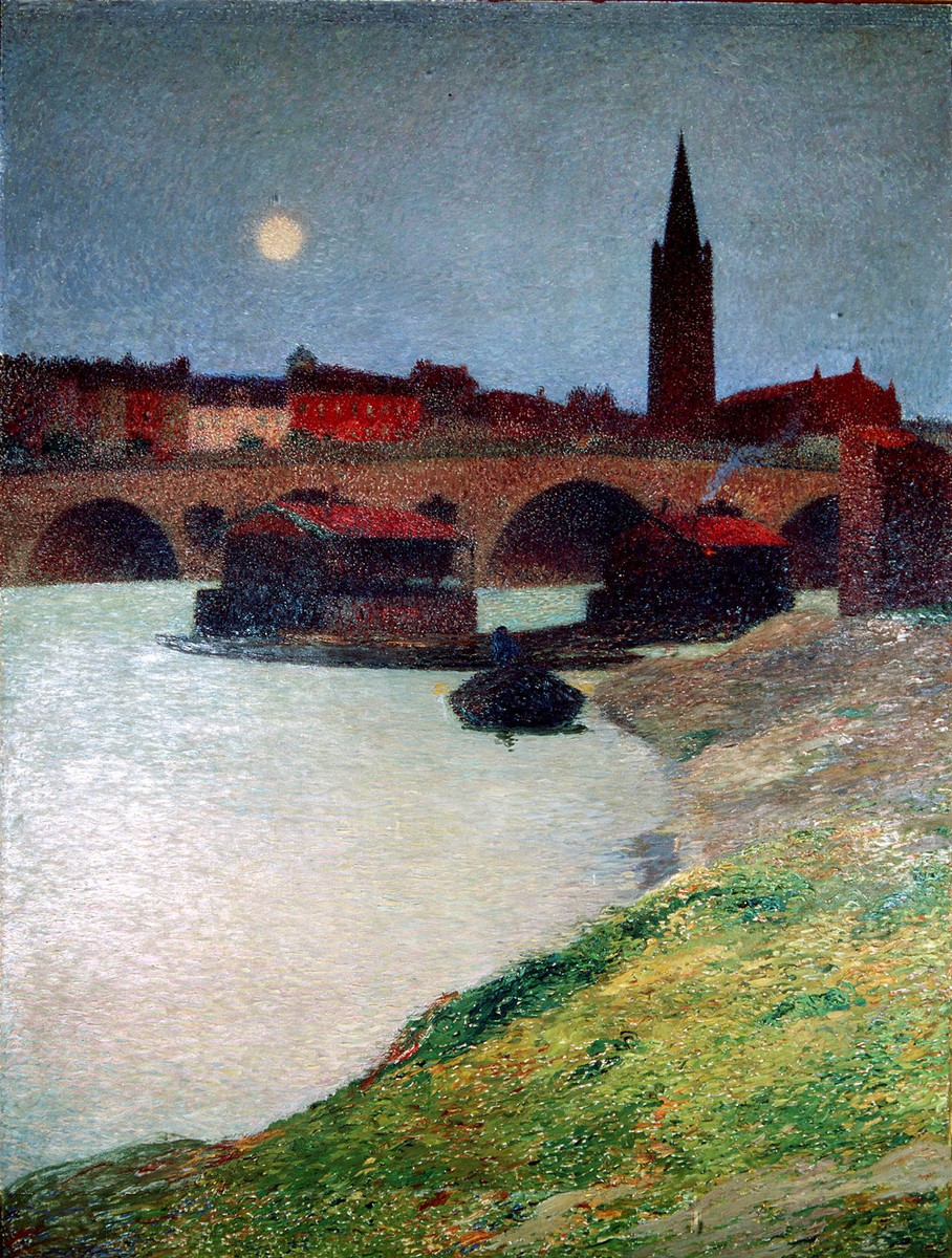 The New Bridge and Dalbade by Henri Martin
