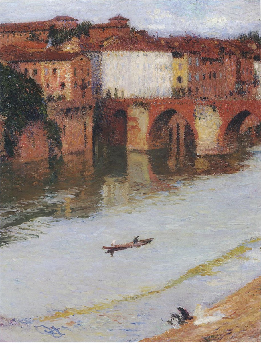 The Old Bridge by Henri Martin