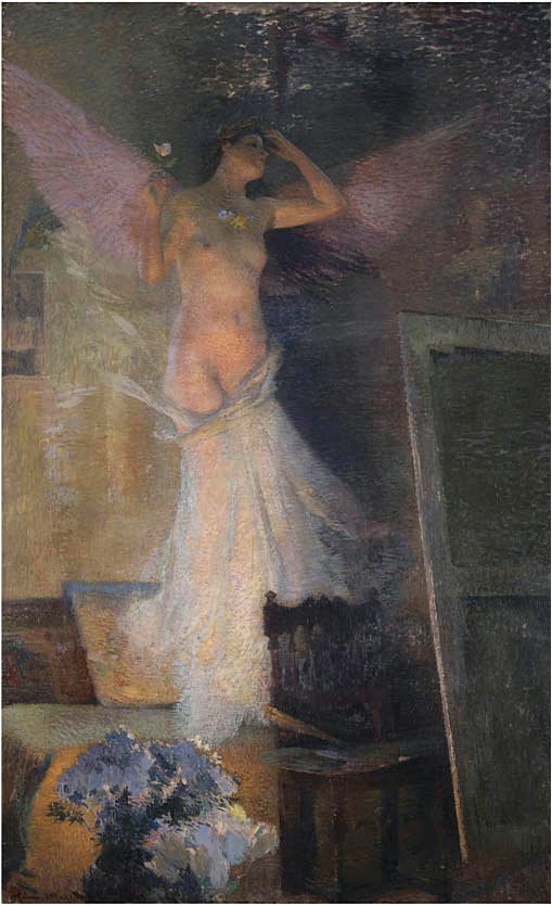 The Painter's Muse by Henri Martin