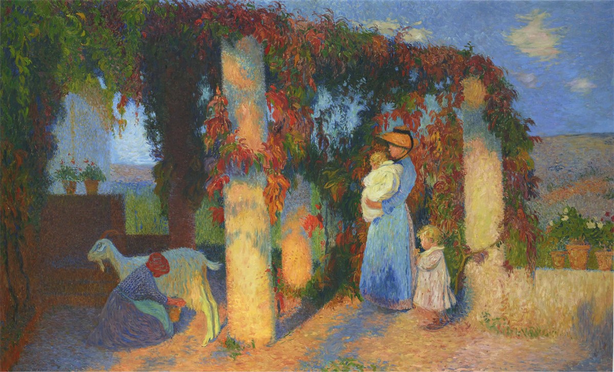 The Pergola in Marquayrol by Henri Martin