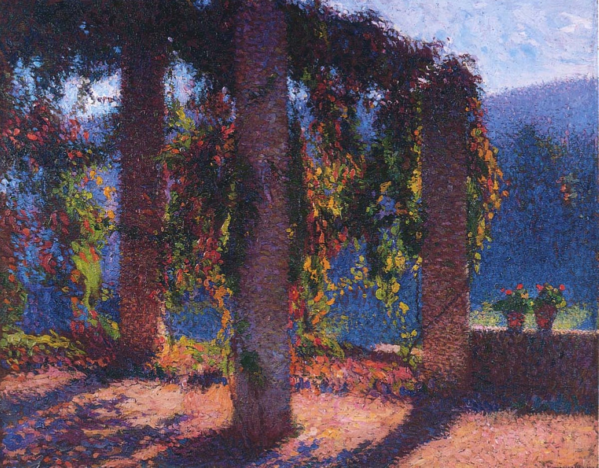 The Pergola in Marquayrol by Henri Martin