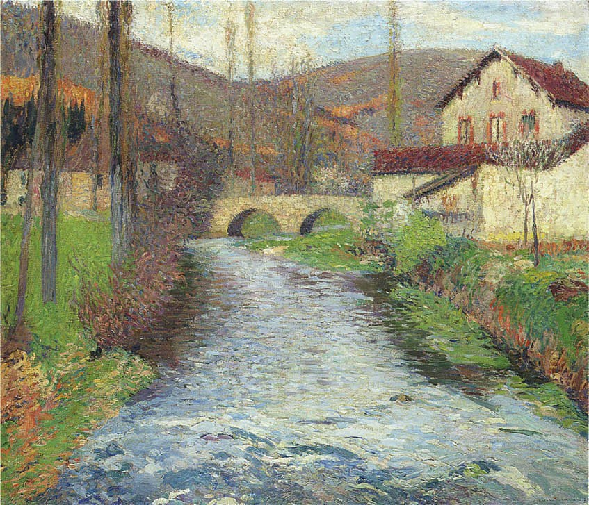 The Stream in Labastide du Vert by Henri Martin