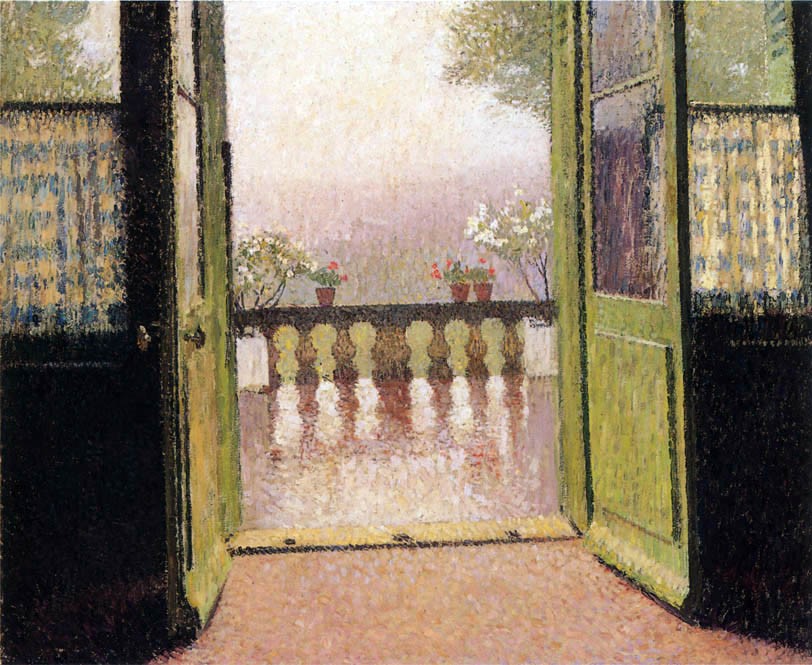 The Terrace by Henri Martin