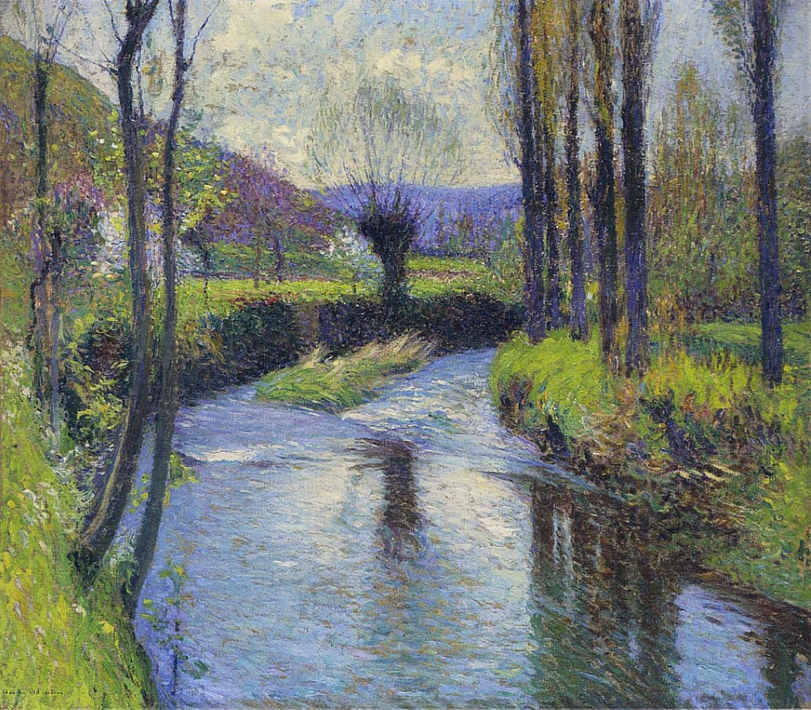 The Willow by Henri Martin