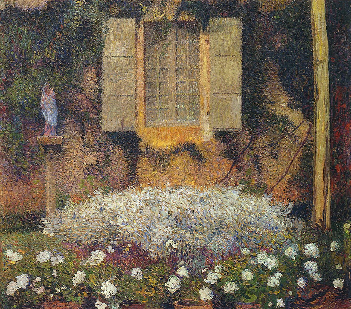 The Window to the Garden by Henri Martin