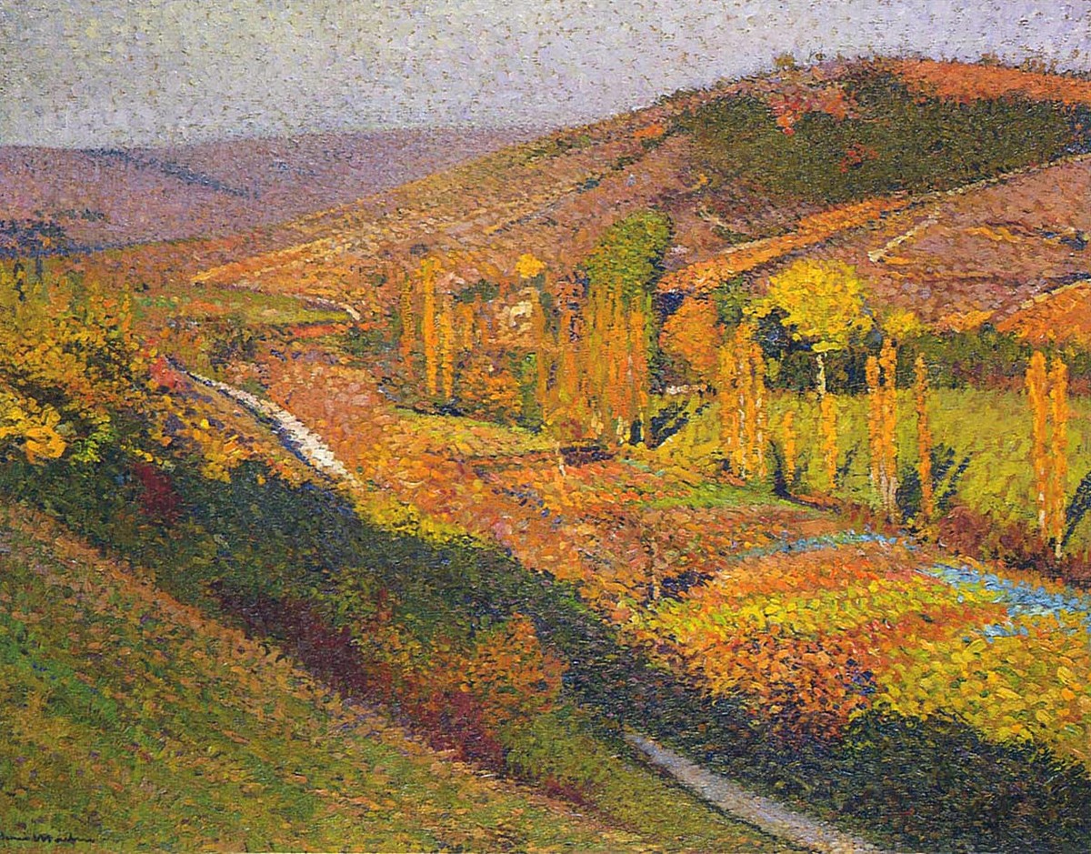 Valley in Labastide du Vert by Henri Martin