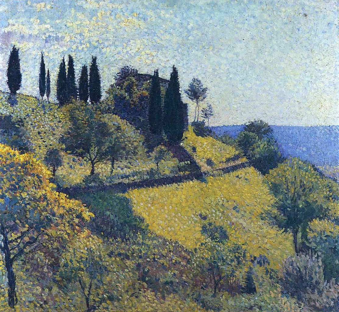 View from the Artist's Studio by Henri Martin