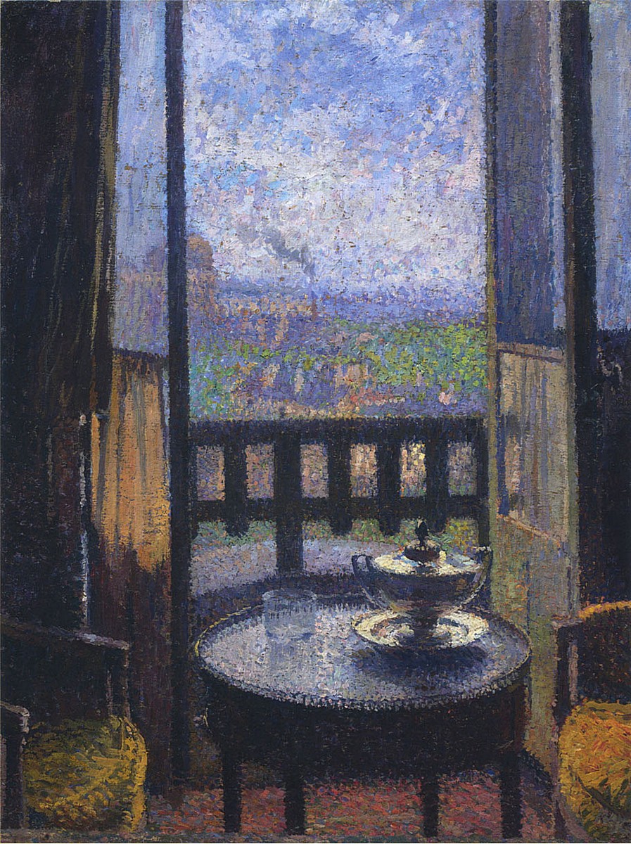 View from the Artist's Studio by Henri Martin