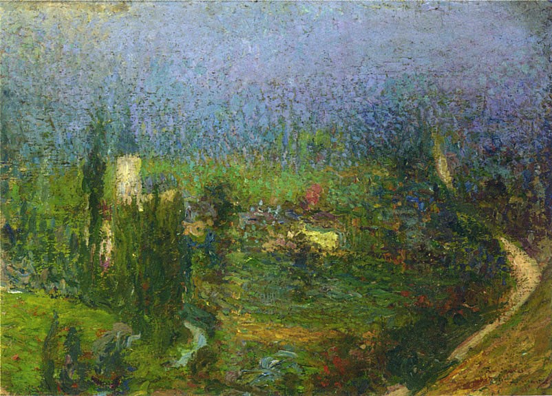 View of Labastide du Vert by Henri Martin