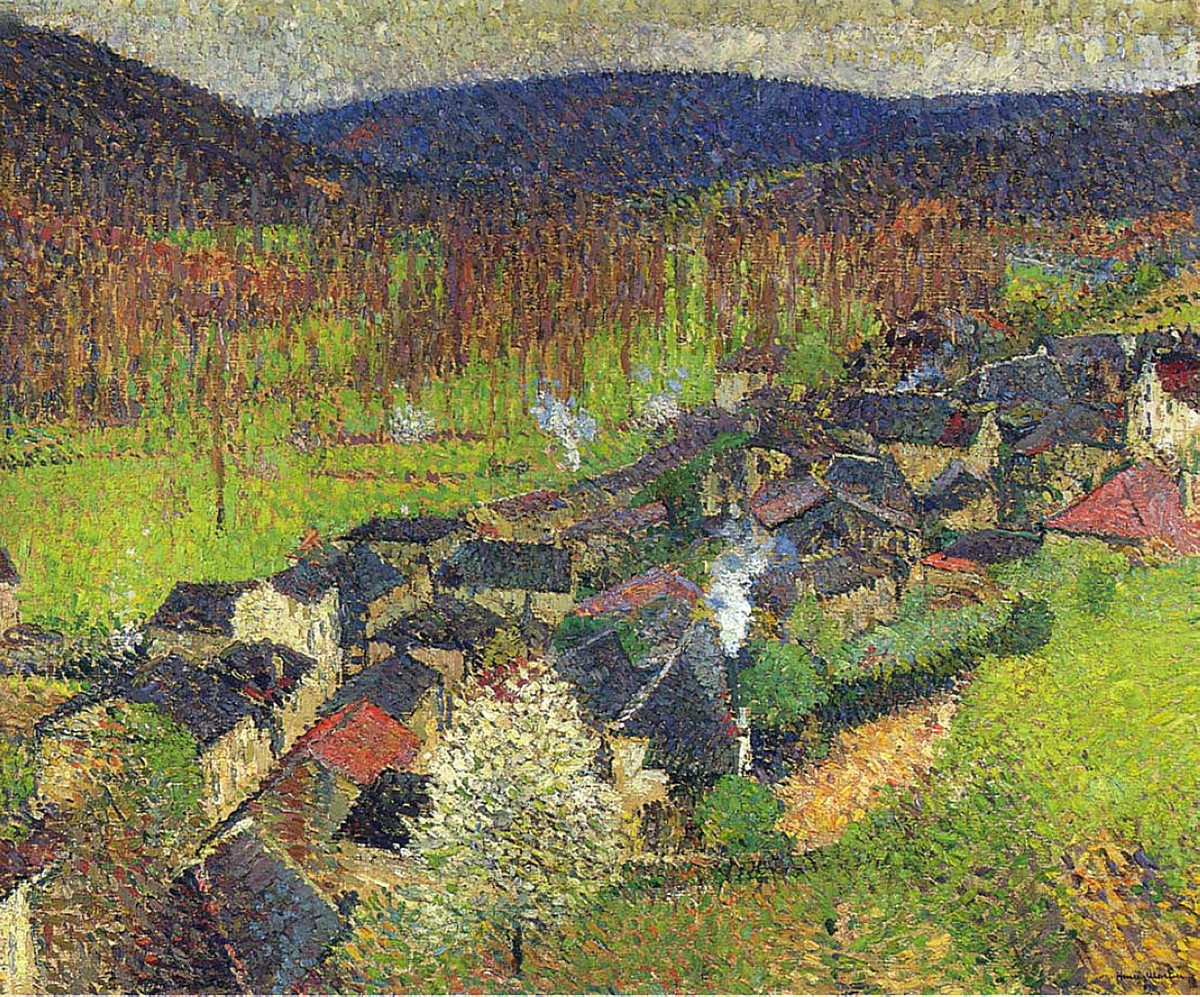 View of Labastide du Vert by Henri Martin