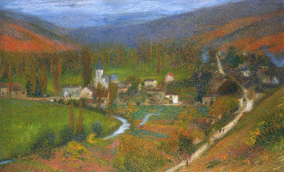 View of Labastide du Vert by Henri Martin