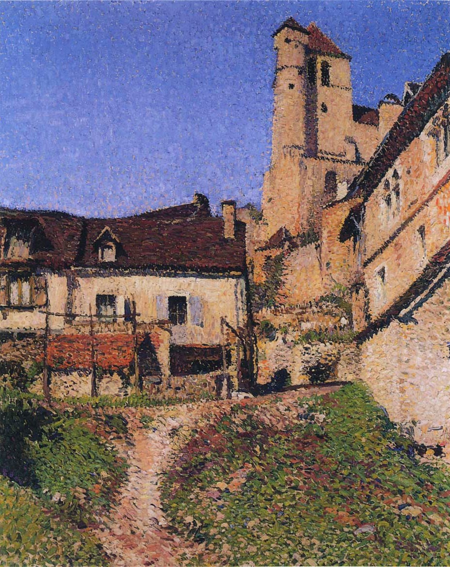 Village Corner by Henri Martin