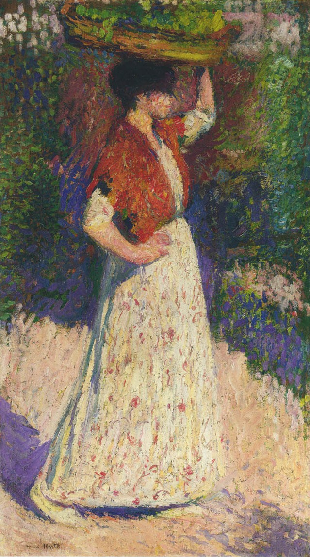 Vintaging Girl by Henri Martin