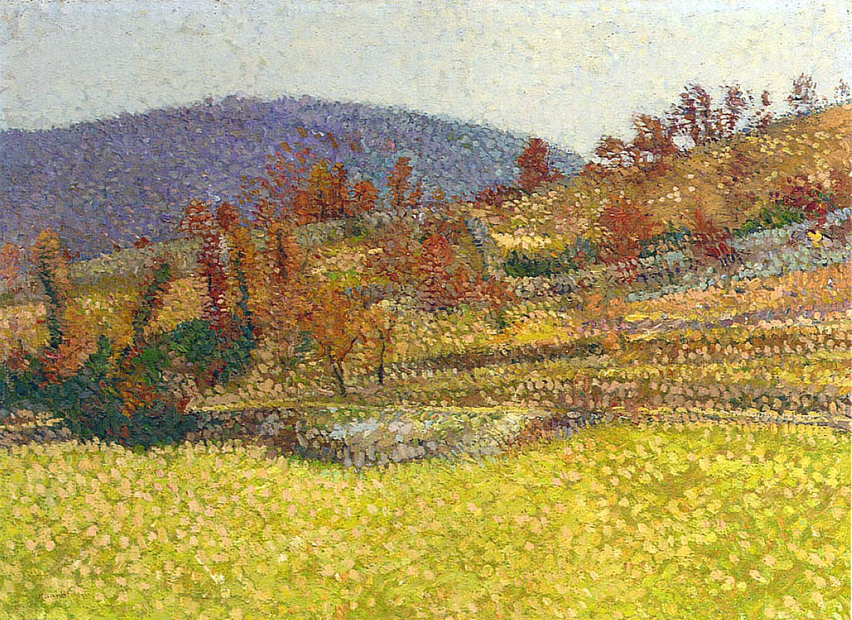 Way to the Marquayrol by Henri Martin