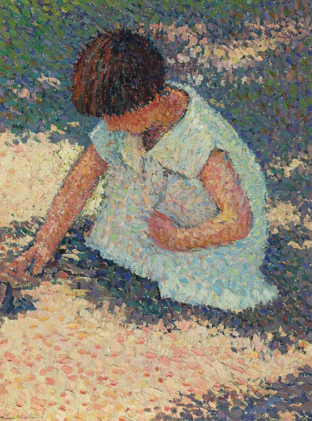 Young Girl by Henri Martin