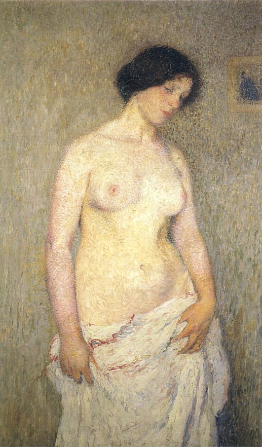 Young Nude Woman by Henri Martin