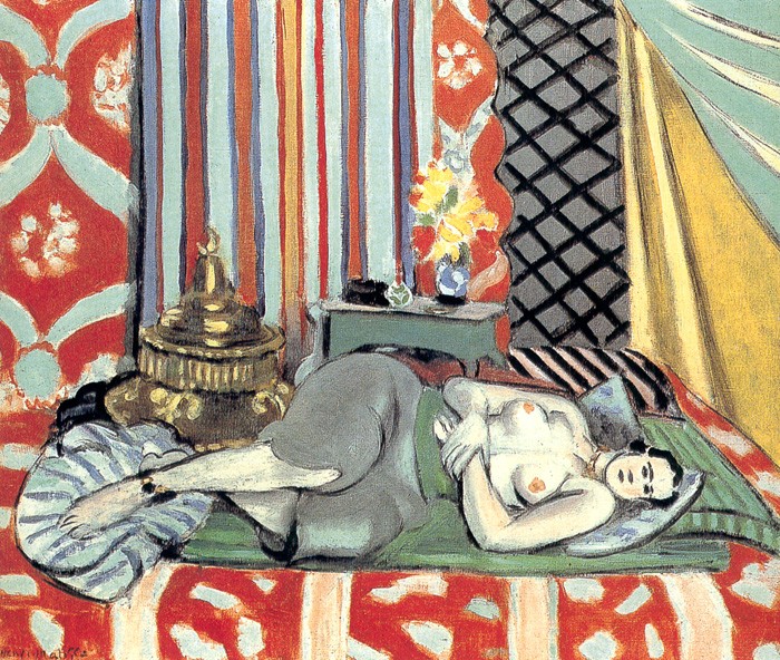 A Nude Lying on Her Back by Henri Matisse