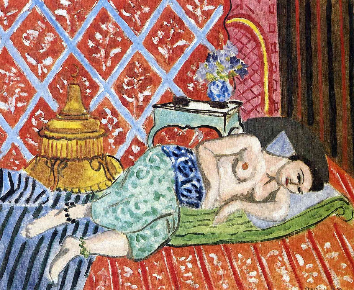 A Nude Lying on her Back by Henri Matisse