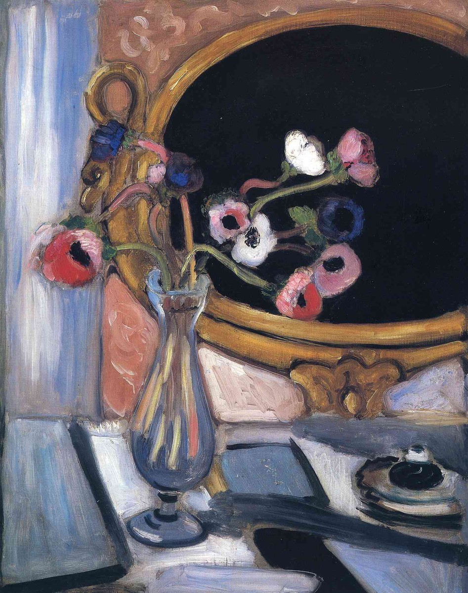 Anemone and Mirror by Henri Matisse