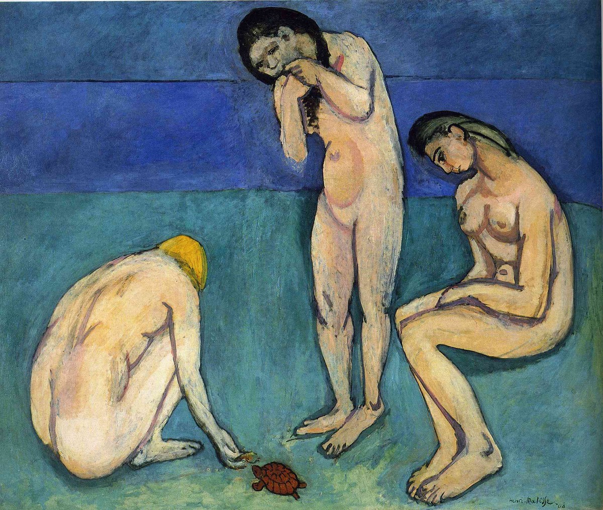Bathers with a Turtle by Henri Matisse