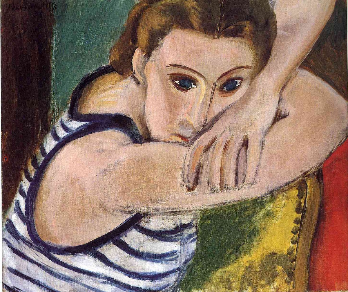 Blue Eyes by Henri Matisse