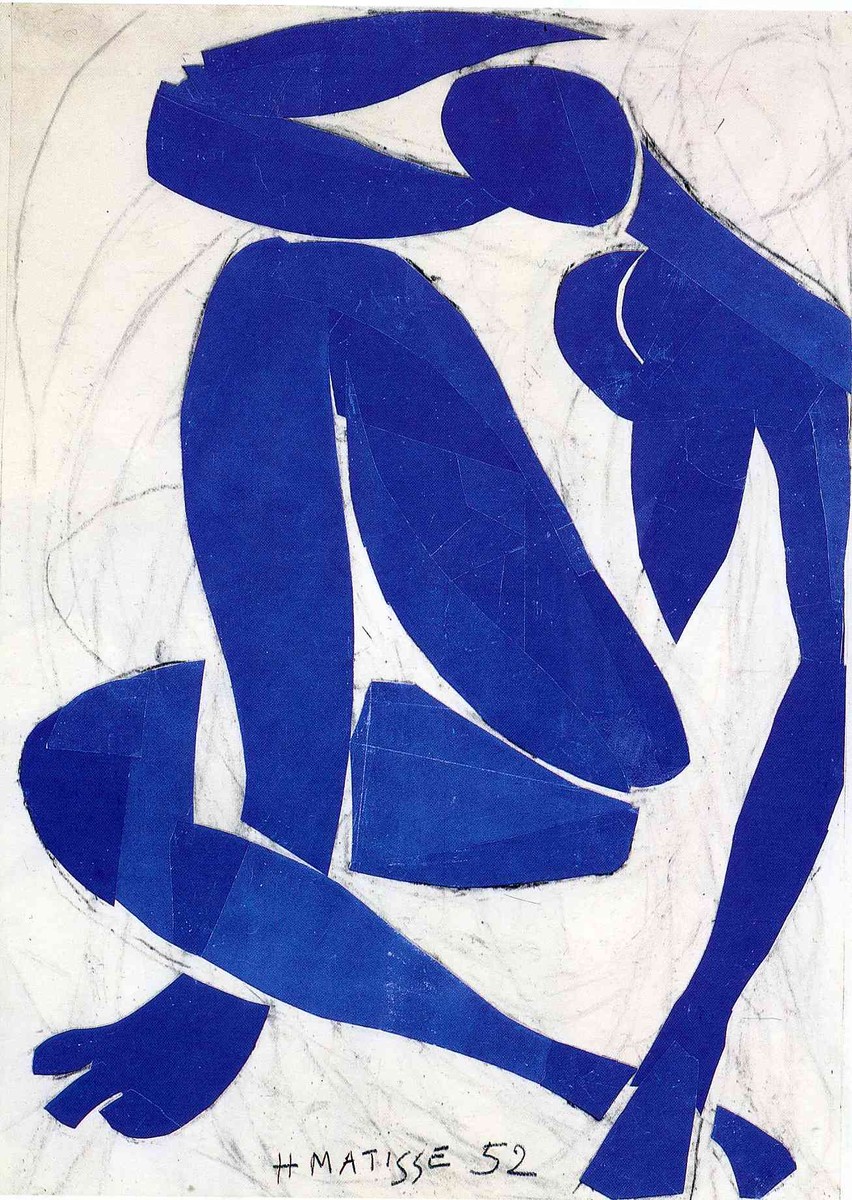 Blue Nude IV by Henri Matisse
