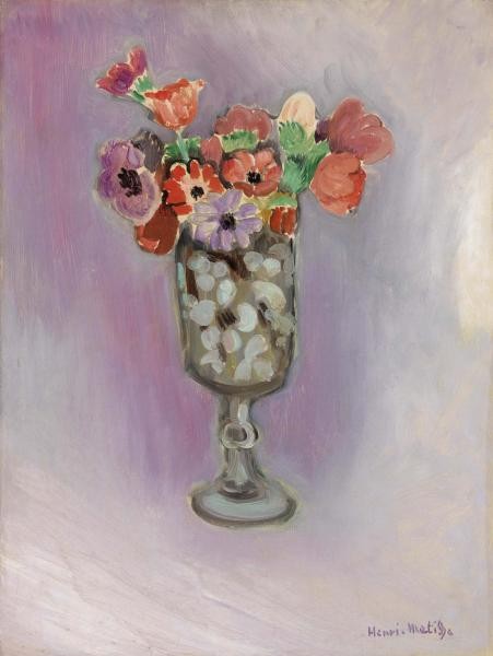 Bouquet of Anemones by Henri Matisse