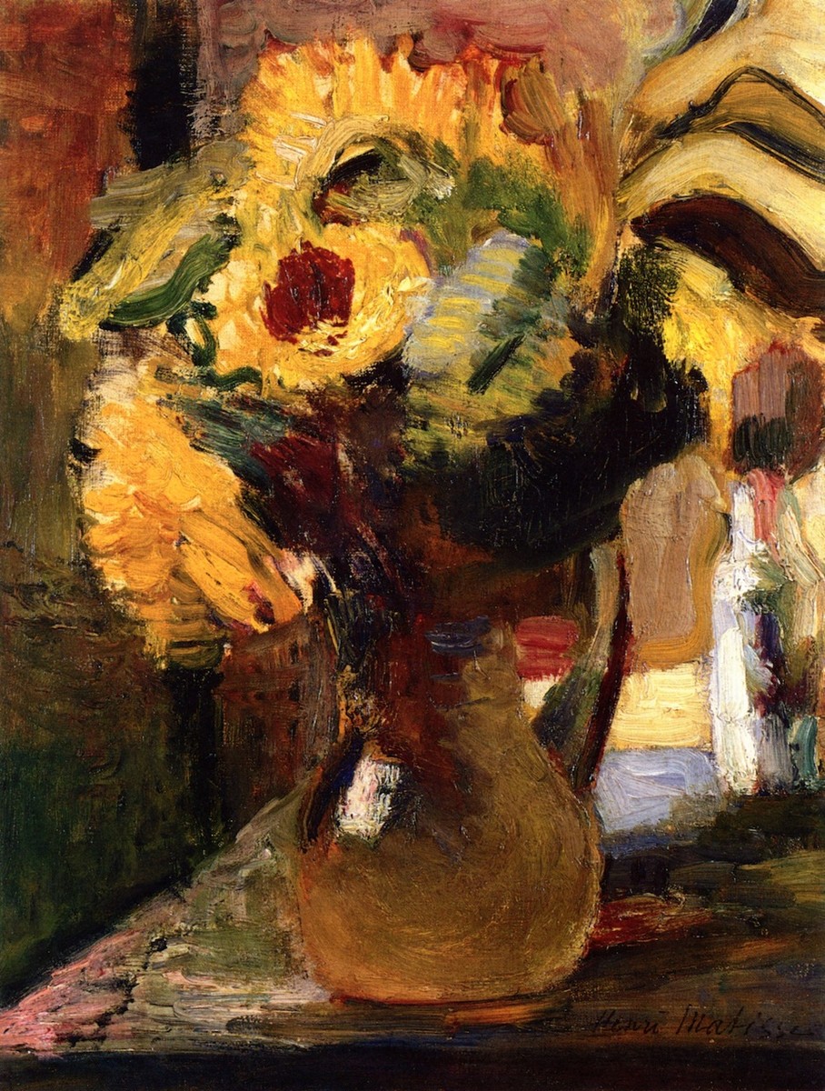Bouquet of Sunflowers by Henri Matisse