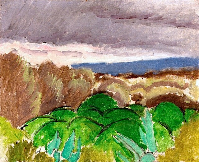 Cagnes, Landscape in Stormy Weather by Henri Matisse