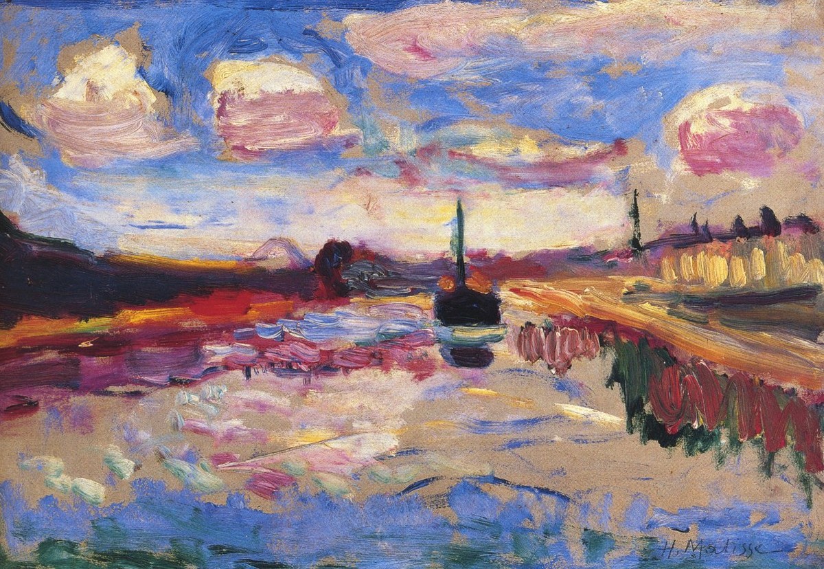 Canal Du Midi by Henri Matisse