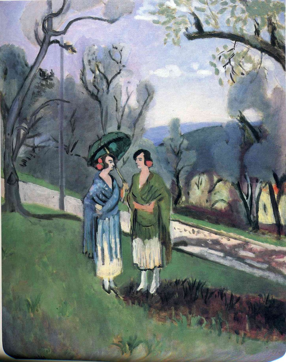Conversation under the Olive Trees by Henri Matisse