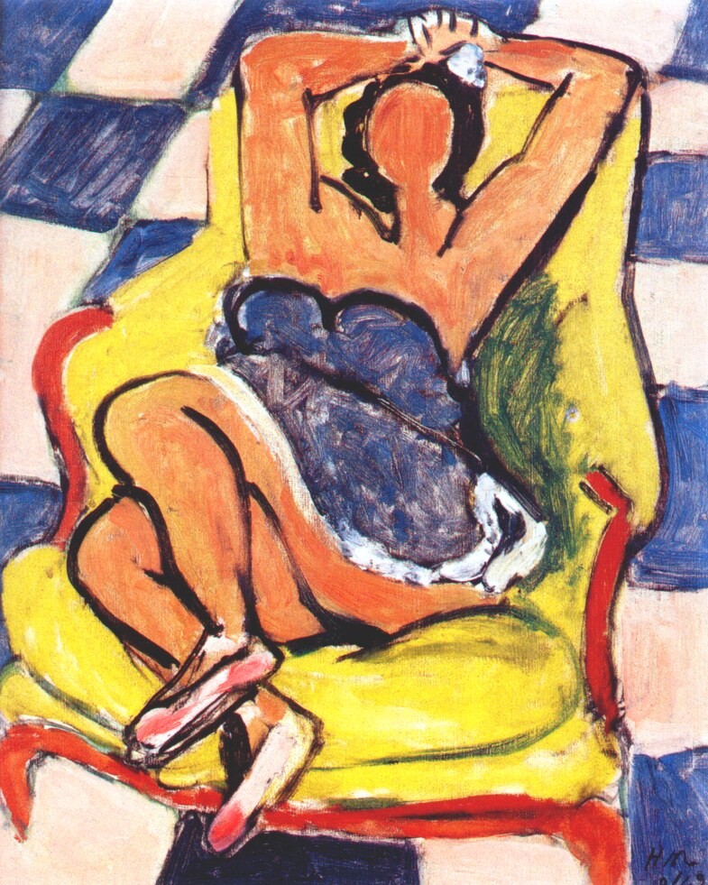 Dancer in Repose by Henri Matisse