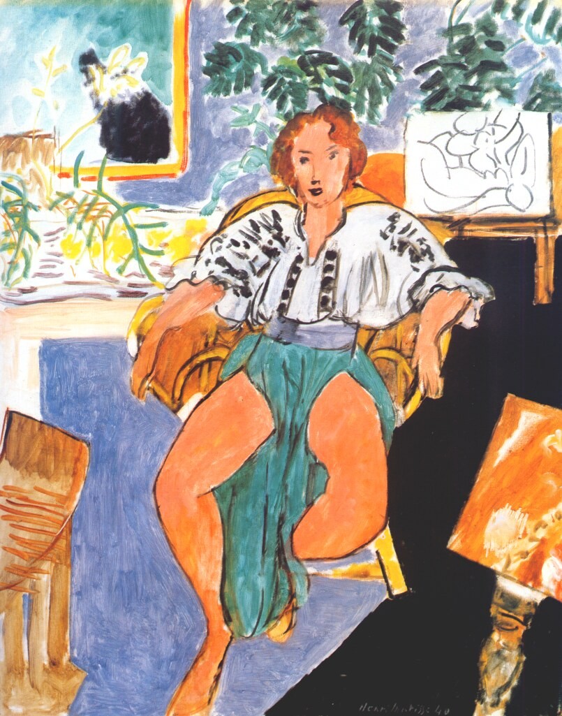 Dancer in Repose by Henri Matisse