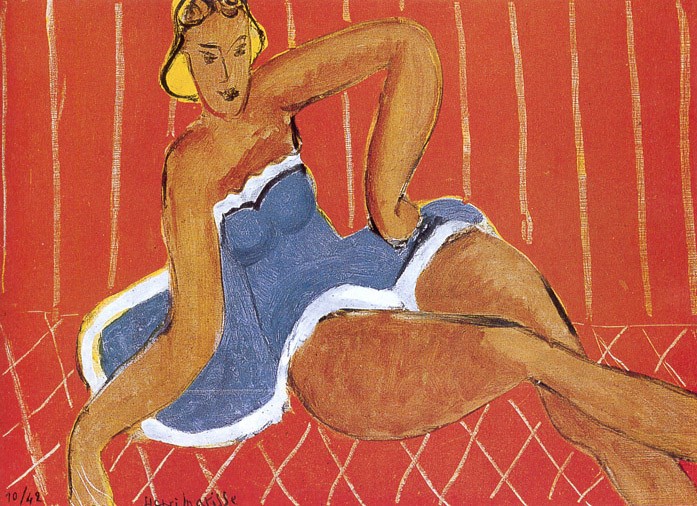 Dancer Seated on a Table by Henri Matisse